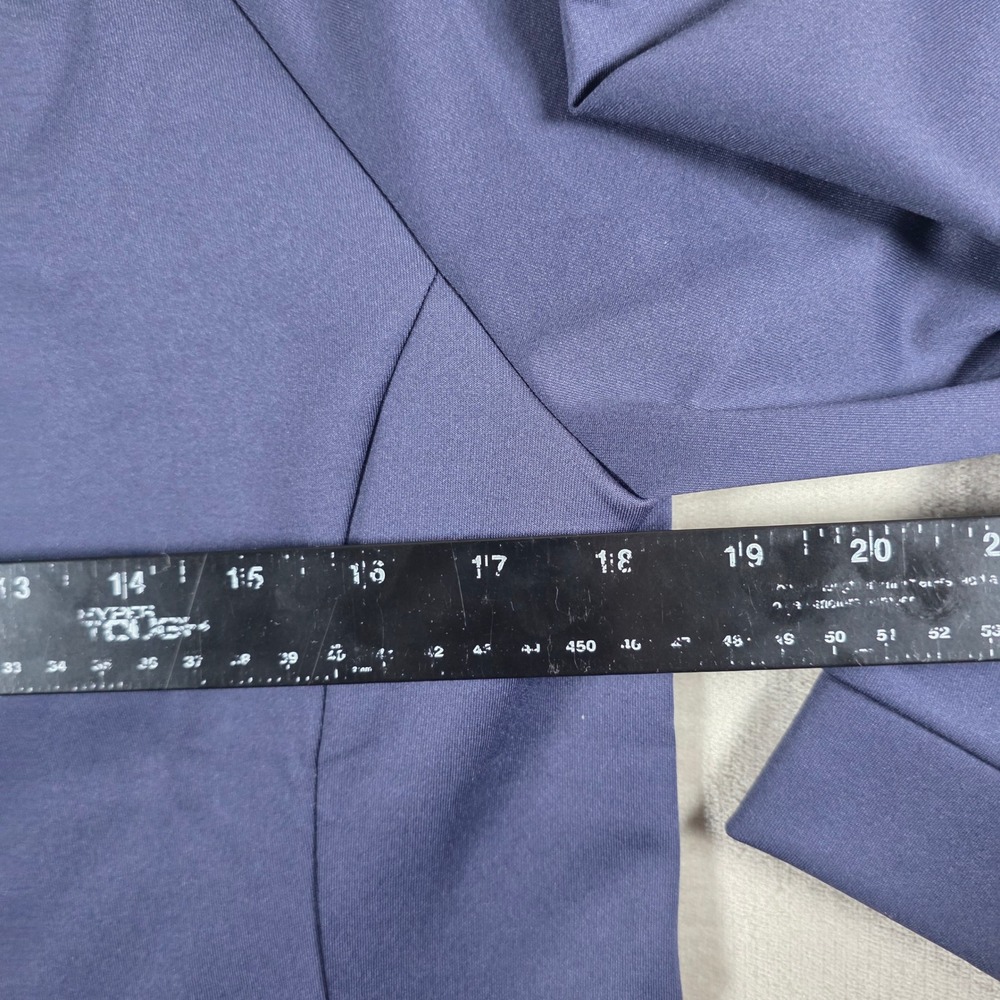 NWOT Mizzen+Main Men Navy Blue Quarter-Zip Performance Pullover Size M Trim Fit - Picture 6 of 9